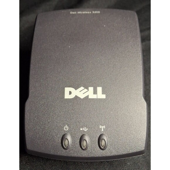 DELL Wireless Printer Adapter 3300 - Untested - Powers On - Picture 1 of 5